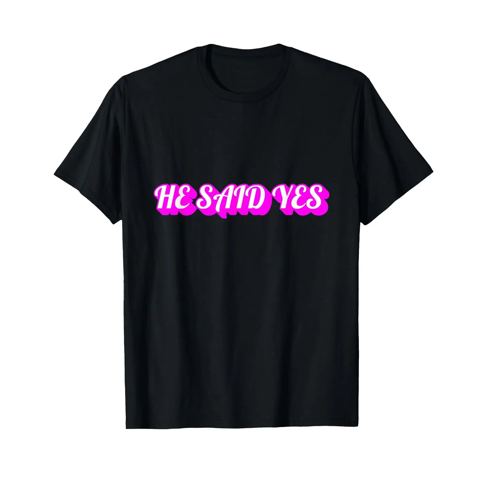 Men'S Grooming For Engagement - เสื้อยืด He Said Yes สำหรับงานแต่งงาน งานหมั้น