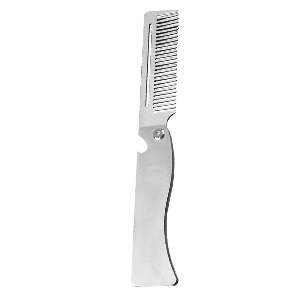 หวีหนวดแบบพับได้ หวีผมฟันละเอี - Grooming Men'S Hair บทวิจารณ์และราคา