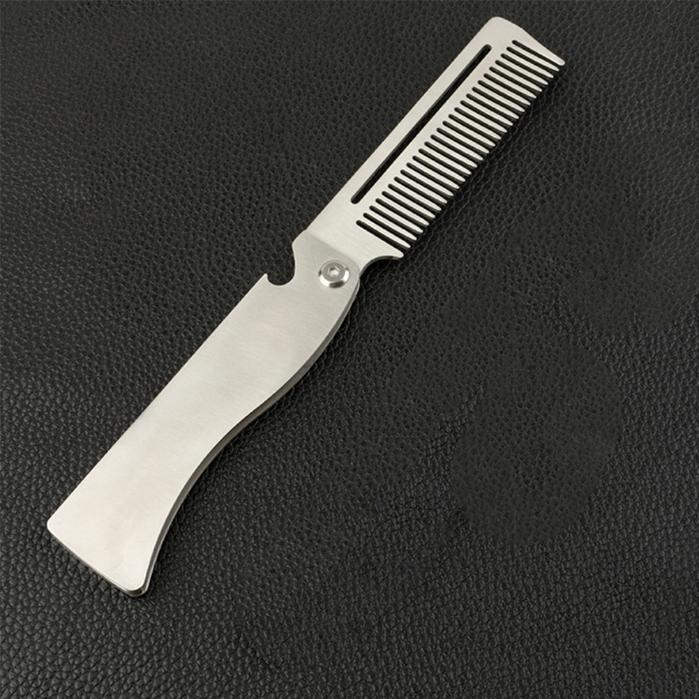 หวีหนวดแบบพับได้ หวีผมฟันละเอี - Grooming Men'S Hair บทวิจารณ์และราคา