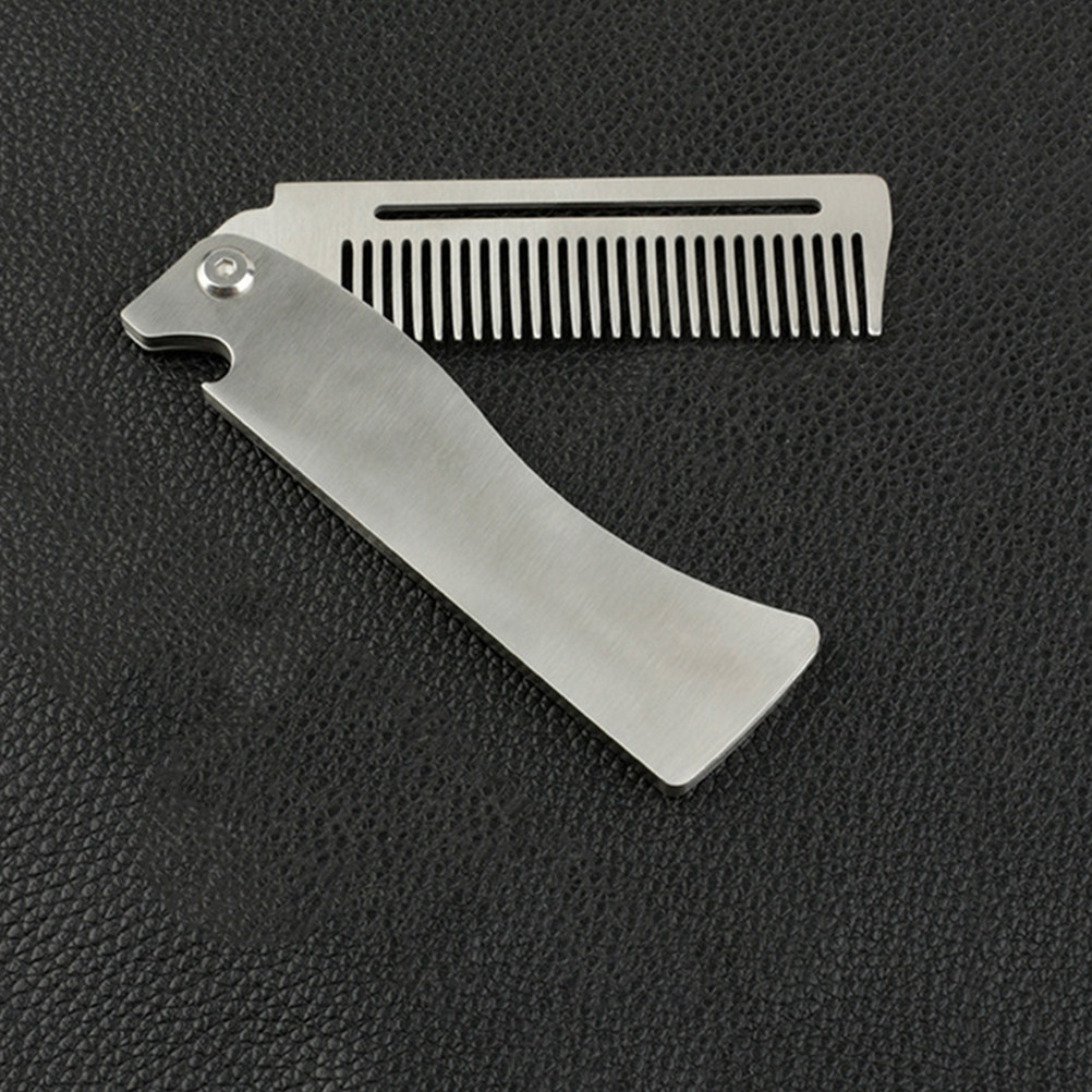 หวีหนวดแบบพับได้ หวีผมฟันละเอี - Grooming Men'S Hair บทวิจารณ์และราคา