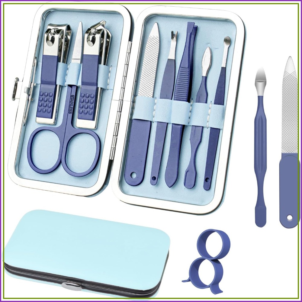 ชุดทำเล็บ 8 in 1, ชุดกรรไกรตัด - Nail Care Kit Mens บทวิจารณ์และราคา