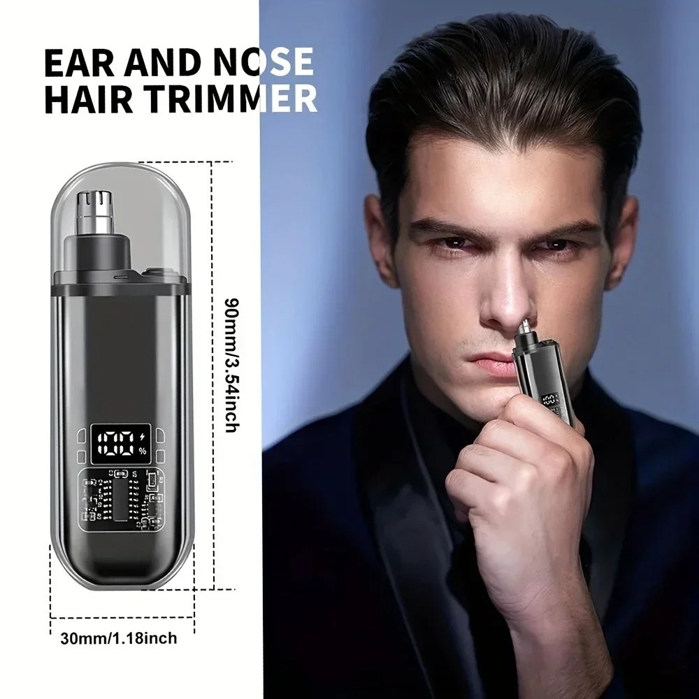 เครื่องตัดขนจมูกและขนหูไฟฟ้าขน - Men'S Grooming Facial บทวิจารณ์และราคา