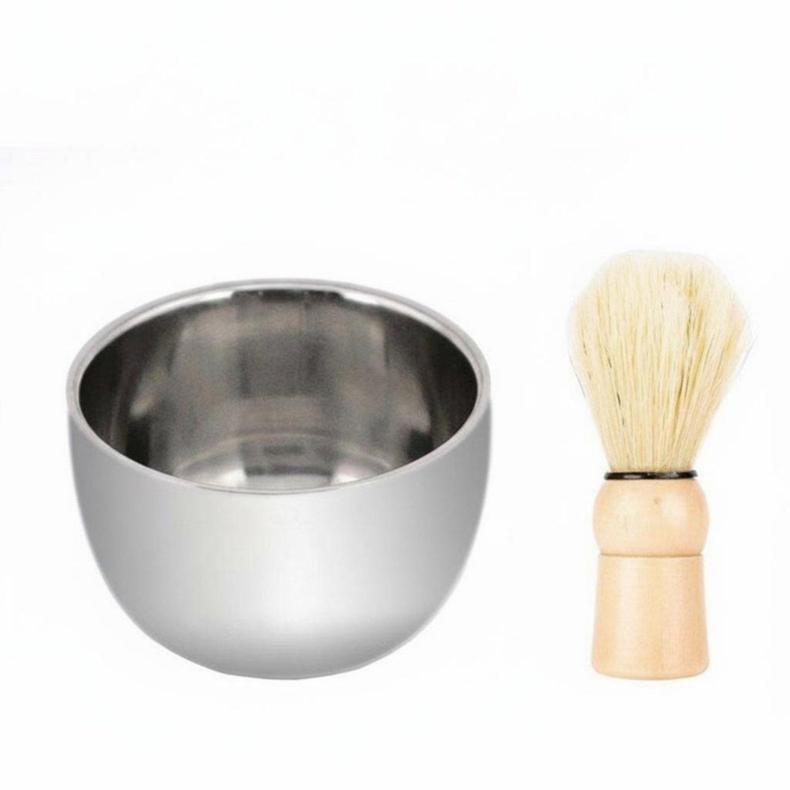 ชามโฟมโกนหนวดโลหะสำหรับผู้ชาย  - Men'S Grooming Facial บทวิจารณ์และราคา