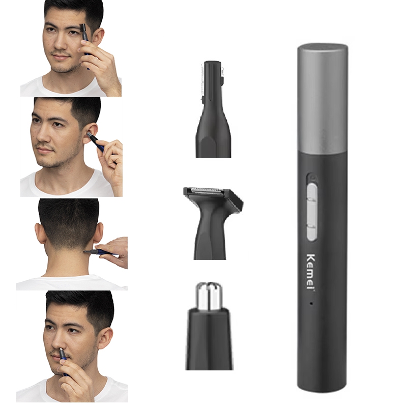 เครื่องเล็มขนจมูกแบบชาร์จไฟได้ - Men'S Grooming Facial บทวิจารณ์และราคา