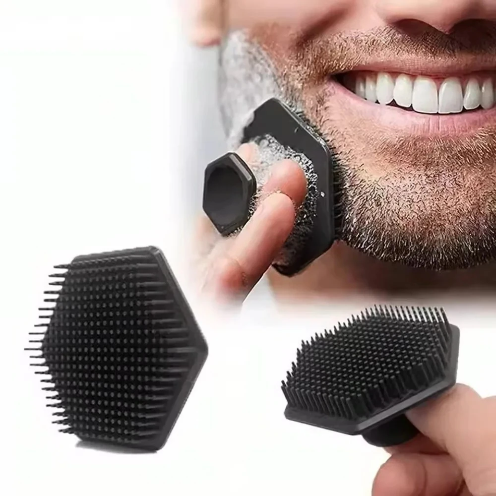 แปรงทำความสะอาดผิวหน้าซิลิโคนข - Men'S Grooming Facial บทวิจารณ์และราคา