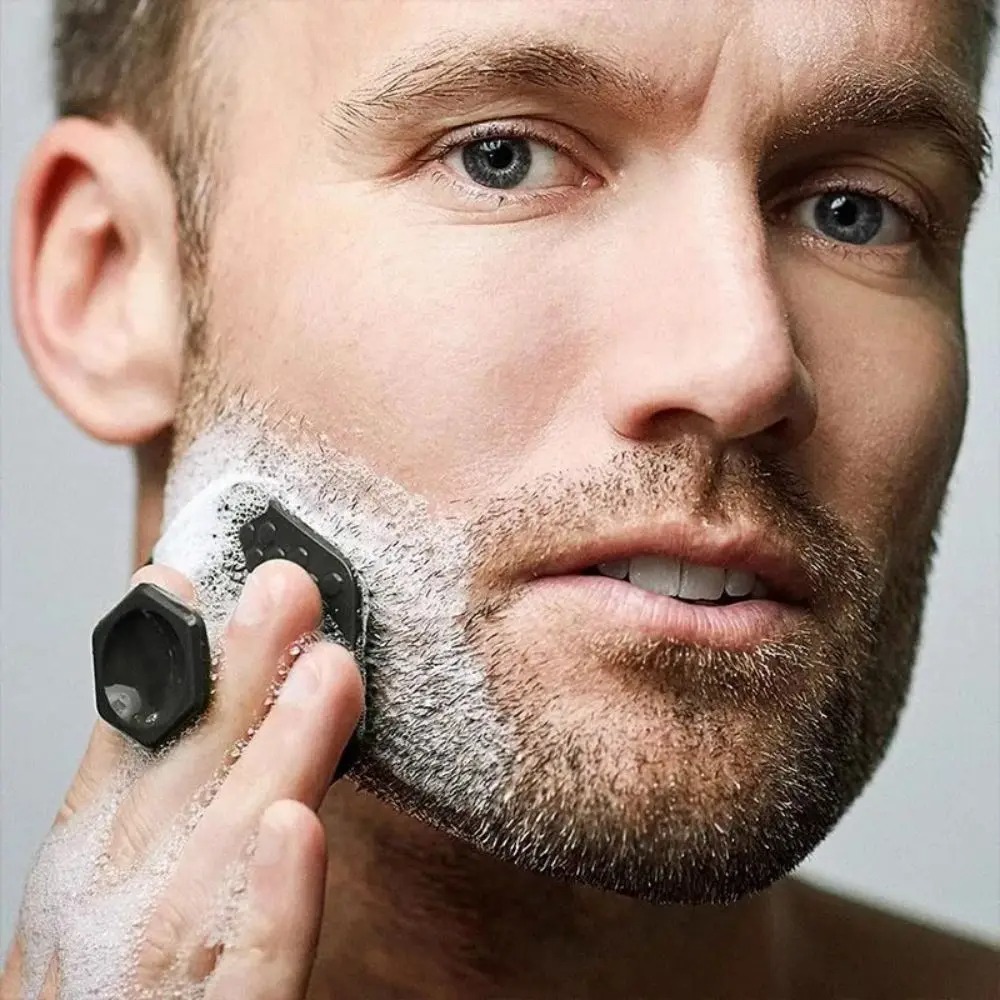 แปรงทำความสะอาดผิวหน้าซิลิโคนข - Men'S Grooming Facial บทวิจารณ์และราคา
