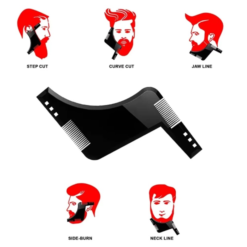 หวีจัดแต่งทรงหนวดเคราสำหรับผู้ - Men'S Grooming Facial บทวิจารณ์และราคา