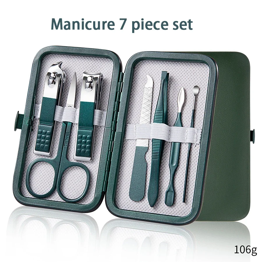 ชุดอุปกรณ์ตัดเล็บ 4/7/10/12/18 - Nail Care Kit Mens บทวิจารณ์และราคา