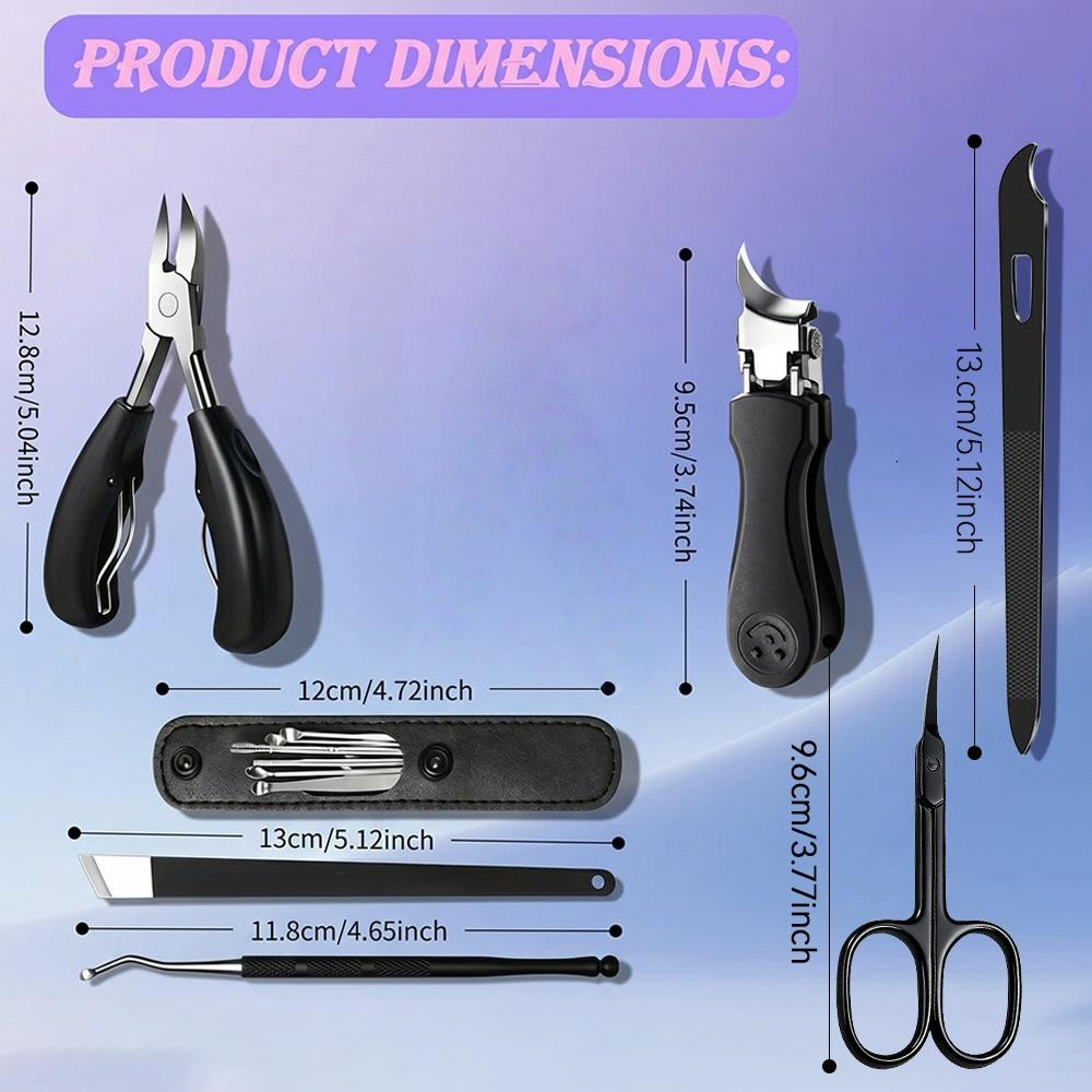 ชุดอุปกรณ์ดูแลเล็บมืออาชีพ 1/1 - Nail Care Kit Mens บทวิจารณ์และราคา