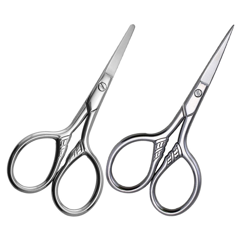 กรรไกรตัดคิ้วขนาดเล็ก 2 ชิ้น ส - Men'S Grooming Eyebrow Trimming บทวิจารณ์และราคา