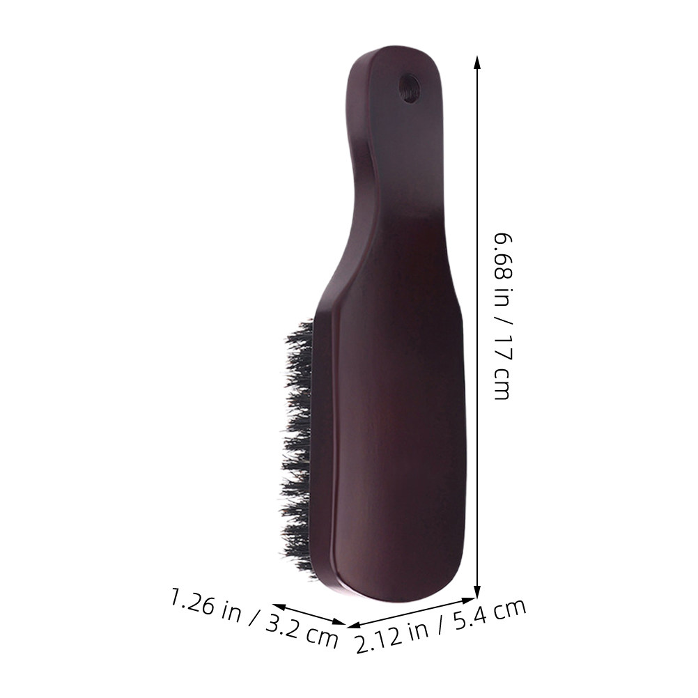 แปรงหนวดเคราขนหมูป่าด้ามไม้ 2  - Men'S Grooming Facial บทวิจารณ์และราคา