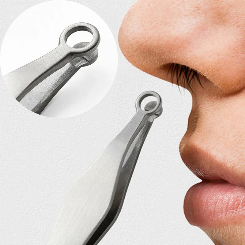 แหนบตัดขนจมูกสแตนเลสแบบมืออาชี - Men'S Grooming Eyebrow Trimming บทวิจารณ์และราคา