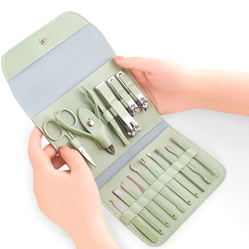 ชุดกรรไกรตัดเล็บมืออาชีพ 16 ชิ - Nail Care Kit Mens บทวิจารณ์และราคา