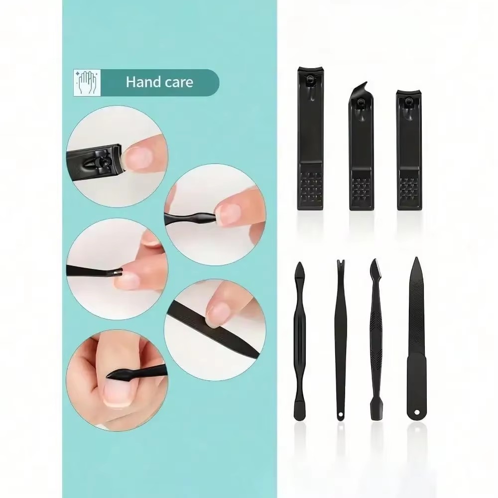 ชุดกรรไกรตัดเล็บมืออาชีพ 7-24  - Nail Care Kit Mens บทวิจารณ์และราคา
