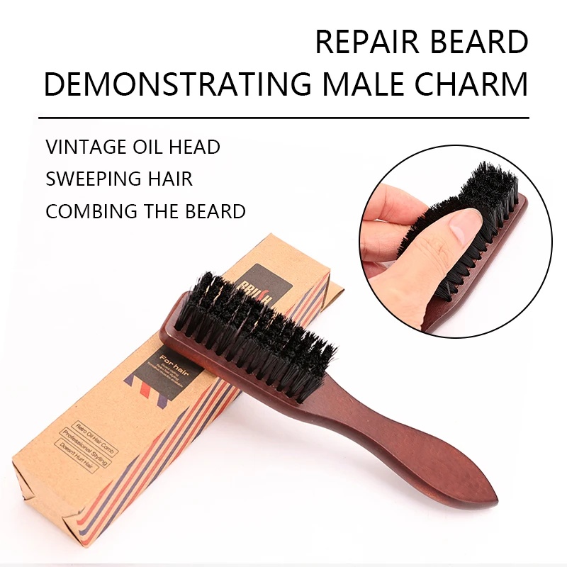 ตัดผมมืออาชีพไม้ Handle Boar B - Grooming Men'S Hair บทวิจารณ์และราคา