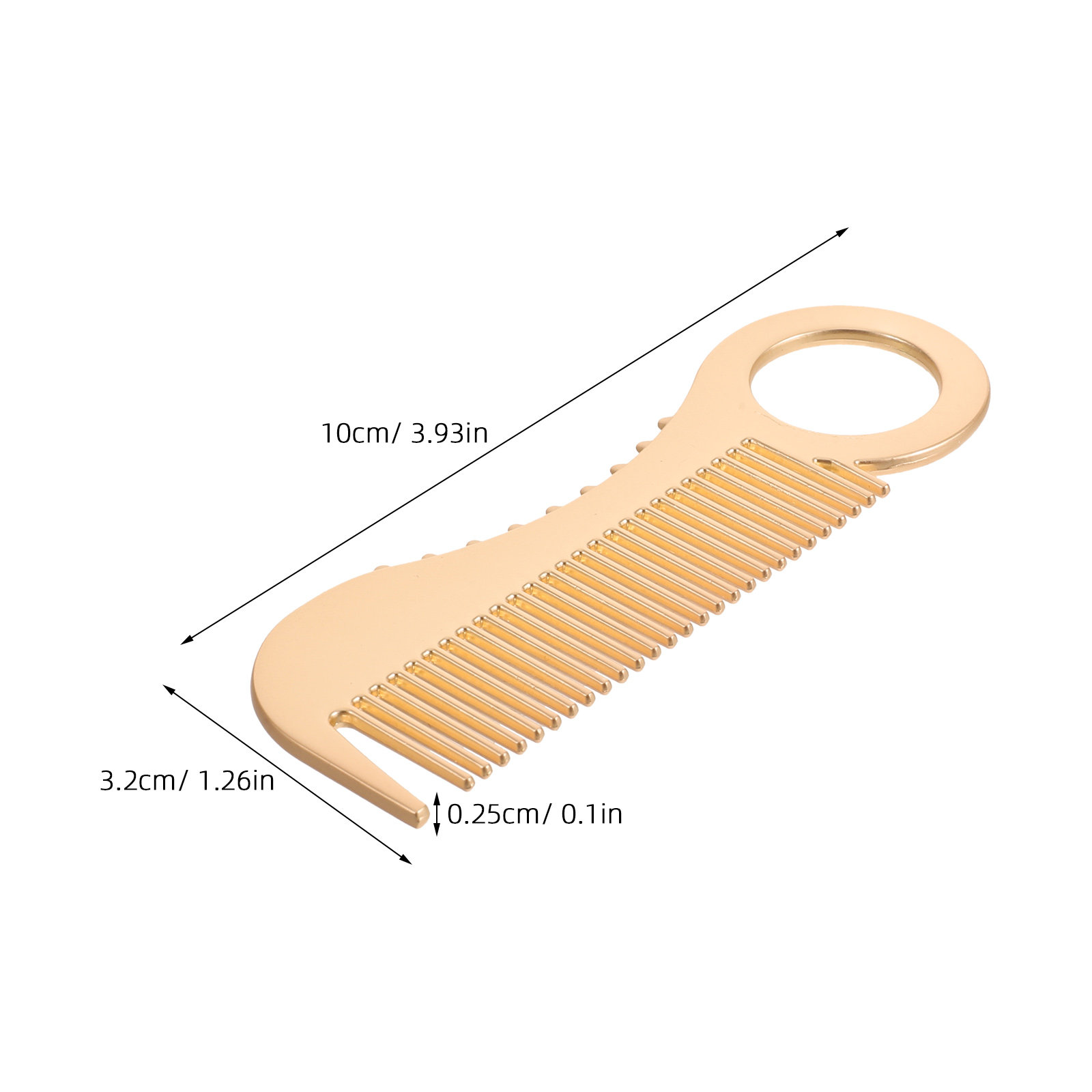 หวีจัดแต่งหนวดเคราขนาดพกพาสำหร - Grooming Men'S Hair บทวิจารณ์และราคา