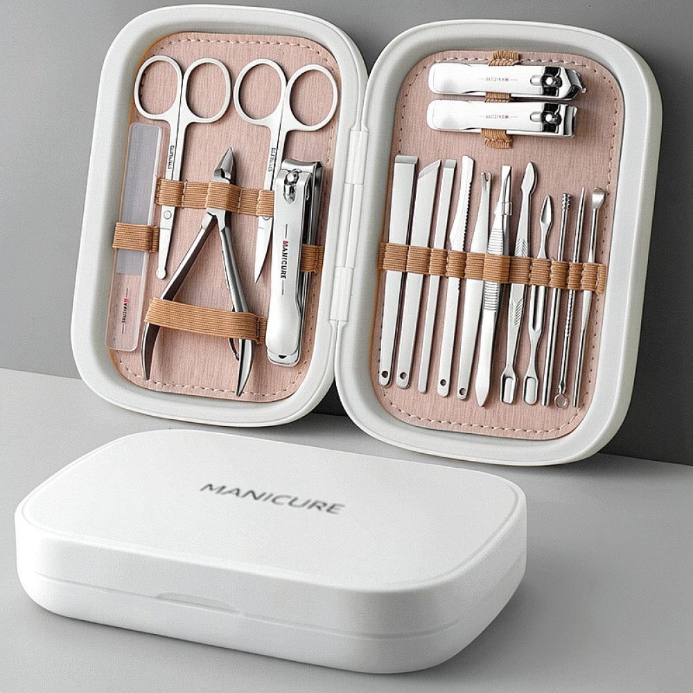 ชุดกรรไกรตัดเล็บมืออาชีพ สแตนเ - Nail Care Kit Mens บทวิจารณ์และราคา