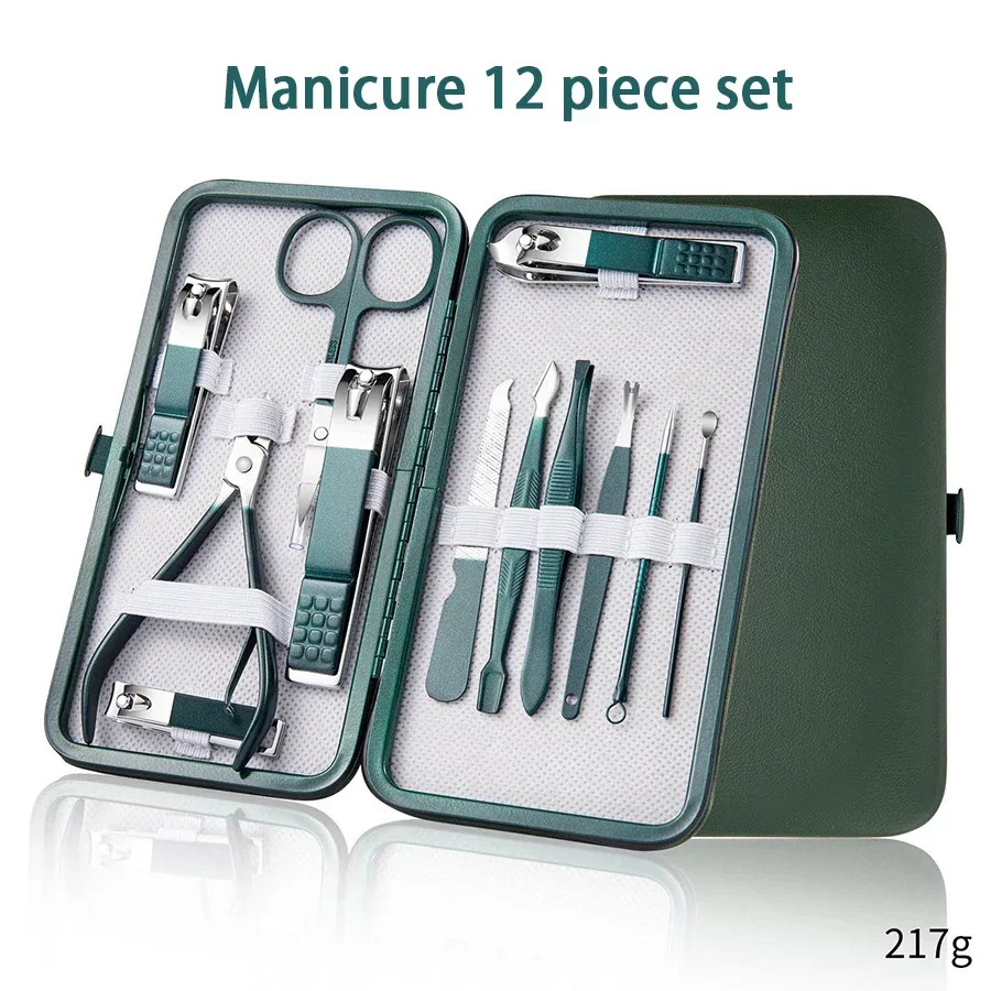 ชุดอุปกรณ์ตัดแต่งเล็บมืออาชีพ  - Nail Care Kit Mens บทวิจารณ์และราคา