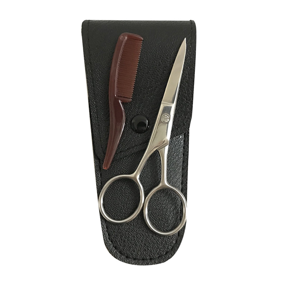1 ชุด กรรไกรตัดแต่งหนวดเคราสเต - Men'S Grooming Eyebrow Trimming บทวิจารณ์และราคา